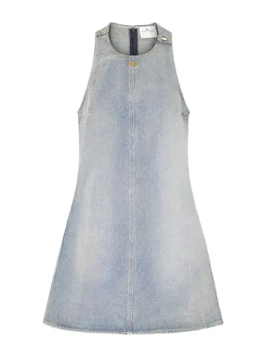Courrèges Heritage Denim Mini Dress | Thumbnail 1 Courrèges Heritage Denim Mini Dress | Thumbnail 1