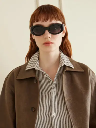 Jacques Marie Mage Gia Oversized Oval-frame Acetate Sunglasses | Thumbnail 2 Jacques Marie Mage Gia Oversized Oval-frame Acetate Sunglasses | Thumbnail 2