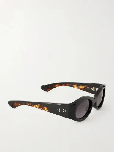 Jacques Marie Mage Gia Oversized Oval-frame Acetate Sunglasses | Thumbnail 3 Jacques Marie Mage Gia Oversized Oval-frame Acetate Sunglasses | Thumbnail 3