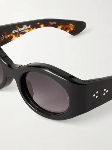 Jacques Marie Mage Gia Oversized Oval-frame Acetate Sunglasses | Thumbnail 4 Jacques Marie Mage Gia Oversized Oval-frame Acetate Sunglasses | Thumbnail 4