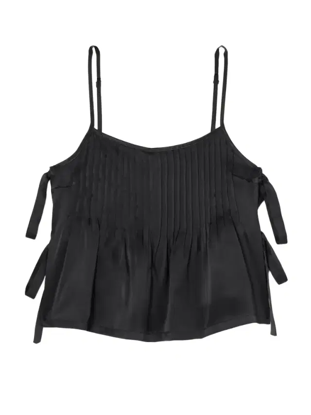Cropped Tie-detailed Pintucked Silk-charmeuse Camisole Cropped Tie-detailed Pintucked Silk-charmeuse Camisole