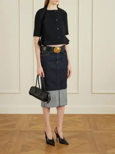 Khaite Kilian Denim Midi Skirt | Thumbnail 2 Khaite Kilian Denim Midi Skirt | Thumbnail 2