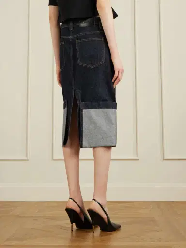 Khaite Kilian Denim Midi Skirt | Thumbnail 4 Khaite Kilian Denim Midi Skirt | Thumbnail 4