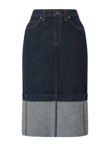 Khaite Kilian Denim Midi Skirt | Thumbnail 1 Khaite Kilian Denim Midi Skirt | Thumbnail 1