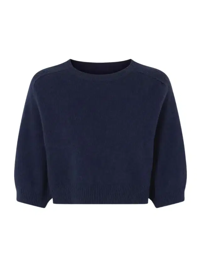 Lorelai Cropped Wool And Cashmere-blend Sweater