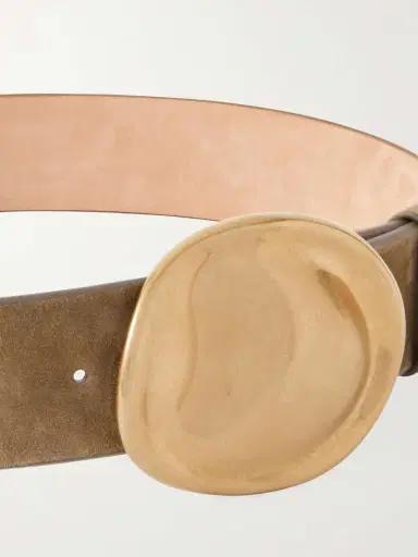 Khaite Keefe Suede Belt | Thumbnail 3 Khaite Keefe Suede Belt | Thumbnail 3