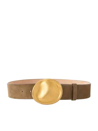 Khaite Keefe Suede Belt | Thumbnail 1 Khaite Keefe Suede Belt | Thumbnail 1