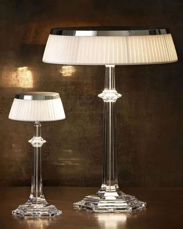 Baccarat Bon Jour Versailles Large Crystal Table Lamp