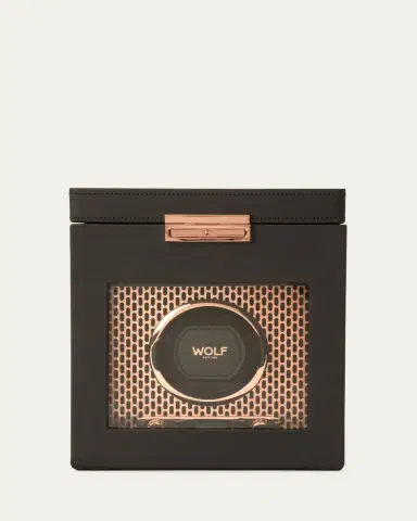 Wolf Axis Single Watch Winder with Storage | Thumbnail 4 Wolf Axis Single Watch Winder with Storage | Thumbnail 4