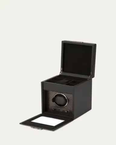 Wolf Axis Single Watch Winder with Storage | Thumbnail 2 Wolf Axis Single Watch Winder with Storage | Thumbnail 2