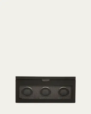 Wolf Axis Triple Watch Winder with Storage | Thumbnail 4 Wolf Axis Triple Watch Winder with Storage | Thumbnail 4