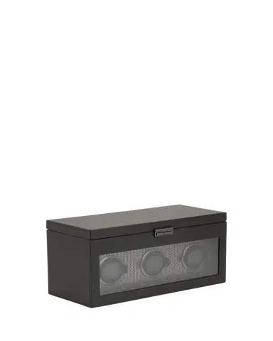 Wolf Axis Triple Watch Winder with Storage | Thumbnail 1 Wolf Axis Triple Watch Winder with Storage | Thumbnail 1