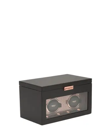 Wolf Axis Double Watch Winder with Storage | Thumbnail 1 Wolf Axis Double Watch Winder with Storage | Thumbnail 1