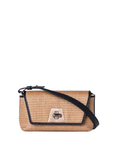 Akris Anouk Little Day Raffia Shoulder Bag | Thumbnail 1 Akris Anouk Little Day Raffia Shoulder Bag | Thumbnail 1