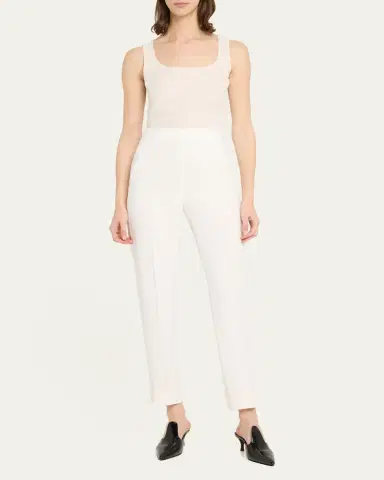Akris Straight Leg Wool Pants | Thumbnail 2 Akris Straight Leg Wool Pants | Thumbnail 2