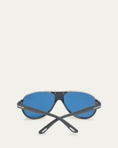 Tom Ford Men's Dimitry Polarized Acetate Sunglasses | Thumbnail 4