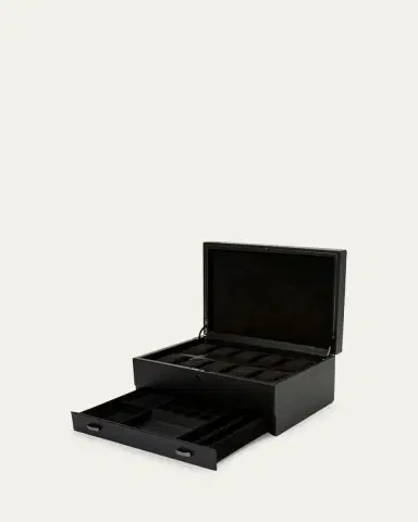 Wolf British Racing 10-Piece Watch Box with Storage | Thumbnail 4 Wolf British Racing 10-Piece Watch Box with Storage | Thumbnail 4