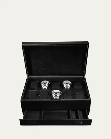 Wolf British Racing 10-Piece Watch Box with Storage | Thumbnail 5 Wolf British Racing 10-Piece Watch Box with Storage | Thumbnail 5