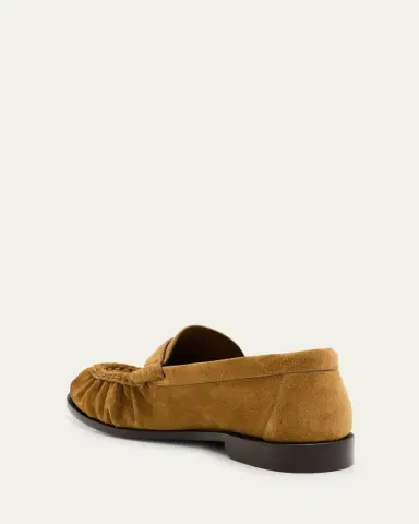 Saint Laurent Le Suede YSL Penny Loafers | Thumbnail 9