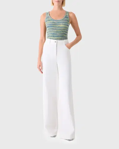 Akris punto Space-Dye Merino Rib Knit Tank Top | Thumbnail 6