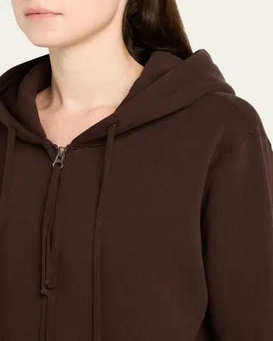 Nili Lotan Callie Zip-Up Hoodie | Thumbnail 5 Nili Lotan Callie Zip-Up Hoodie | Thumbnail 5