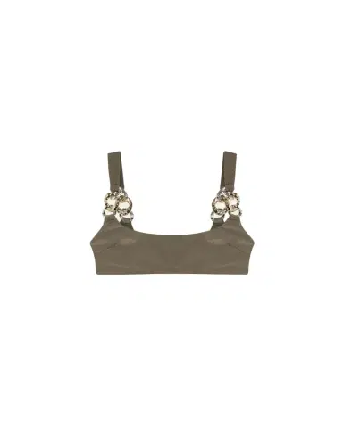 Simkhai Wild Chain Scoop-Neck Bikini Top | Thumbnail 1 Simkhai Wild Chain Scoop-Neck Bikini Top | Thumbnail 1