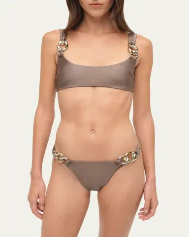Simkhai Athens Chain Bikini Bottoms | Thumbnail 4 Simkhai Athens Chain Bikini Bottoms | Thumbnail 4