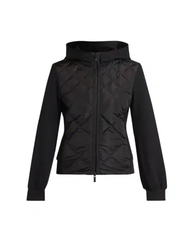 Moncler Cotton Fleece Padded Zip-Up Hoodie | Thumbnail 1