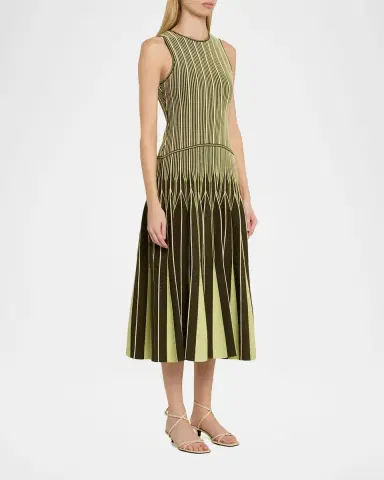 SIMKHAI Oaklen Sleeveless Midi Dress | Thumbnail 11 SIMKHAI Oaklen Sleeveless Midi Dress | Thumbnail 11