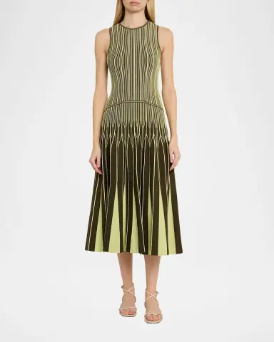 SIMKHAI Oaklen Sleeveless Midi Dress | Thumbnail 9 SIMKHAI Oaklen Sleeveless Midi Dress | Thumbnail 9