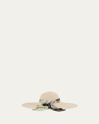 Eugenia Kim Sunny Satin Scarf Sun Hat | Thumbnail 2 Eugenia Kim Sunny Satin Scarf Sun Hat | Thumbnail 2