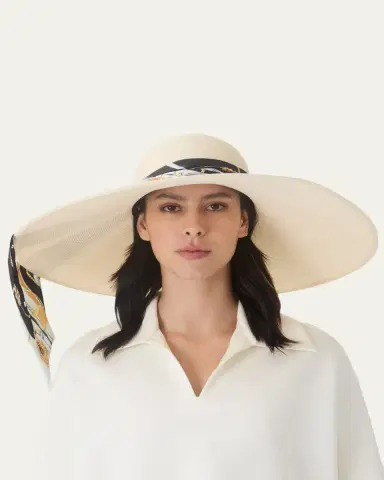 Eugenia Kim Sunny Satin Scarf Sun Hat | Thumbnail 3 Eugenia Kim Sunny Satin Scarf Sun Hat | Thumbnail 3