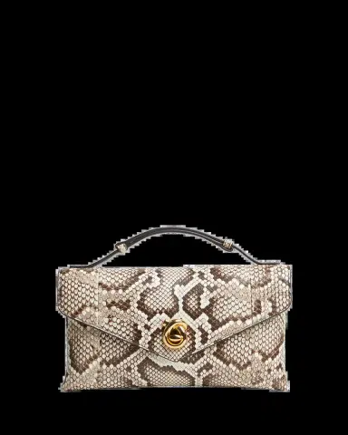 Bottega Veneta Knot Lock Python Top-Handle Bag | Thumbnail 2 Bottega Veneta Knot Lock Python Top-Handle Bag | Thumbnail 2