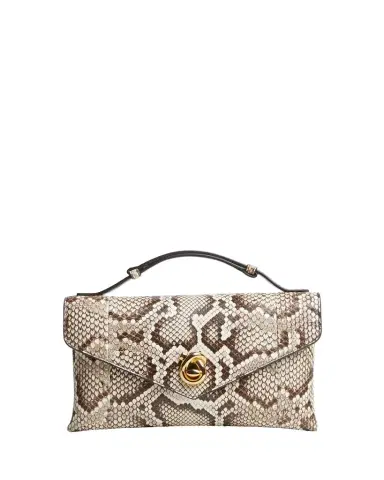 Bottega Veneta Knot Lock Python Top-Handle Bag | Thumbnail 1 Bottega Veneta Knot Lock Python Top-Handle Bag | Thumbnail 1
