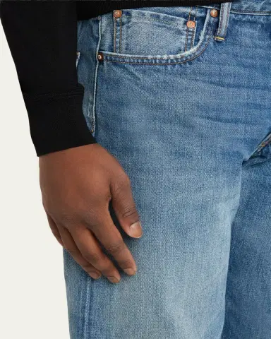 The Seven Continents Men's The Jack In Kyoto Dark Blue Jeans | Thumbnail 5 The Seven Continents Men's The Jack In Kyoto Dark Blue Jeans | Thumbnail 5