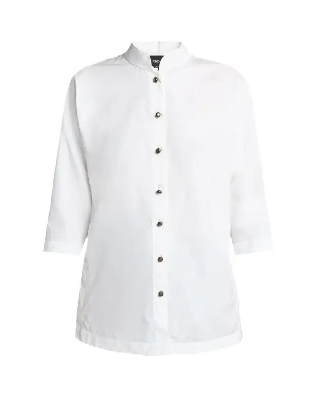 Cotton Poplin Button-Down Shirt