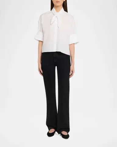 TWP Tie One On Superfine Cotton Shirt | Thumbnail 6 TWP Tie One On Superfine Cotton Shirt | Thumbnail 6