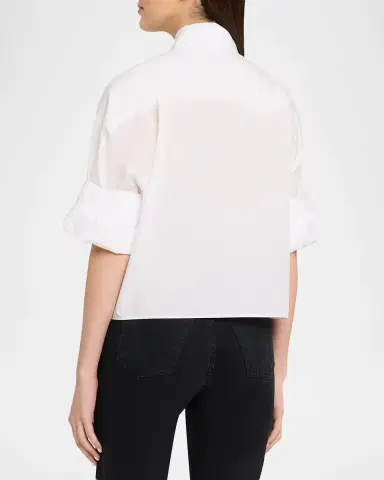 TWP Tie One On Superfine Cotton Shirt | Thumbnail 7 TWP Tie One On Superfine Cotton Shirt | Thumbnail 7