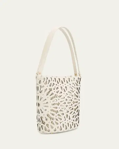 Simkhai McCall Laser Cutout Leather Shoulder Bag | Thumbnail 3 Simkhai McCall Laser Cutout Leather Shoulder Bag | Thumbnail 3