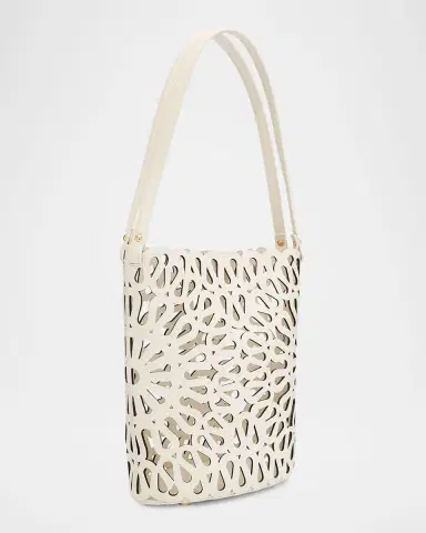 Simkhai McCall Laser Cutout Leather Shoulder Bag | Thumbnail 6 Simkhai McCall Laser Cutout Leather Shoulder Bag | Thumbnail 6