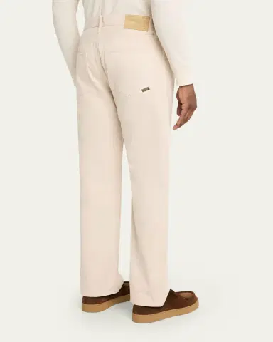 The Seven Continents Men's The Jack In Chalk Denim Jeans | Thumbnail 3
