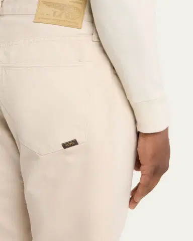 The Seven Continents Men's The Jack In Chalk Denim Jeans | Thumbnail 5