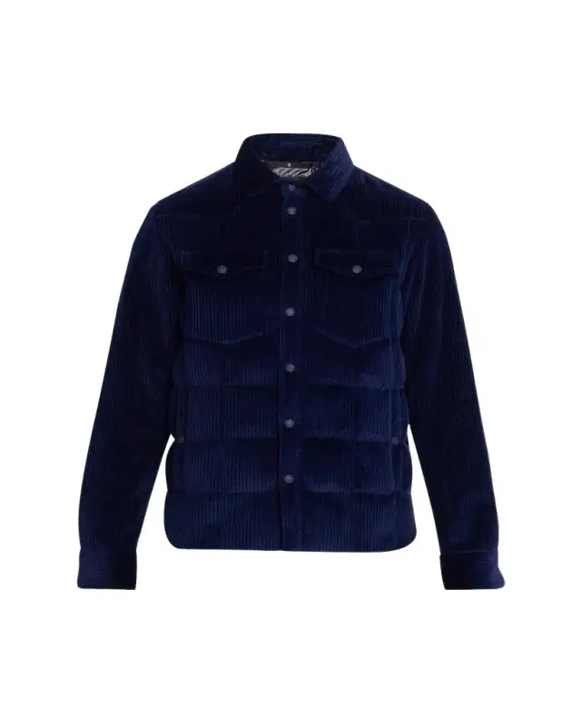 Moncler Grenoble Men's Snap-Front Shirt Jacket