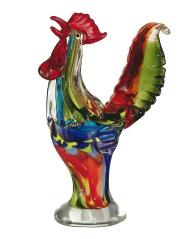 Dale Tiffany Decorative Art Glass Rooster Figurine | Thumbnail 1 Dale Tiffany Decorative Art Glass Rooster Figurine | Thumbnail 1