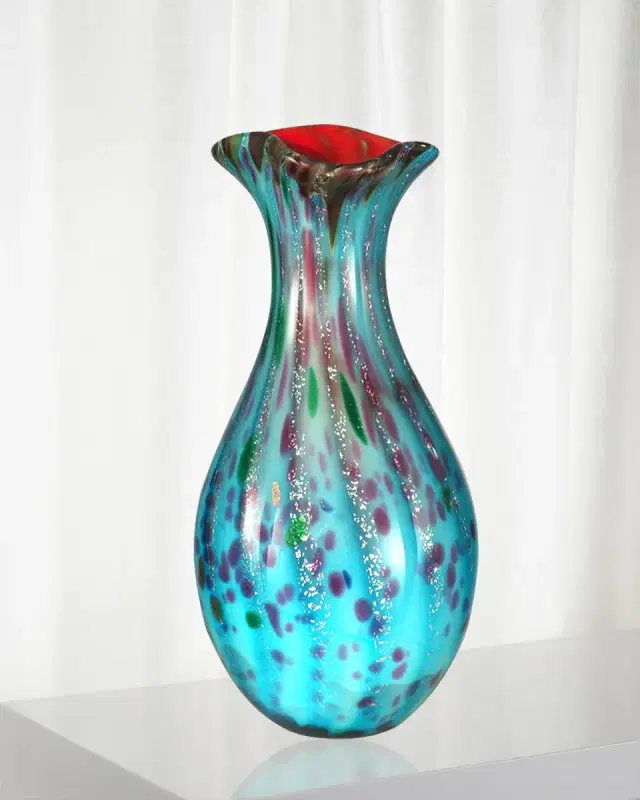 Dale Tiffany Lagood Decorative Art Glass Vase