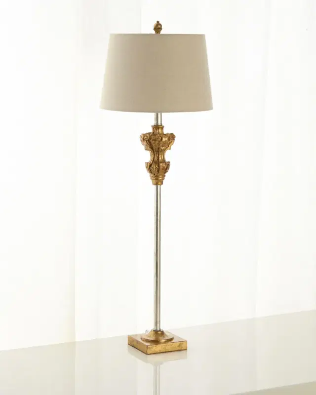 Grace Antiqued Buffet Lamp