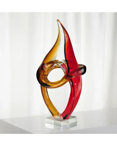 Dale Tiffany Copeland Decorative Art Glass Sculpture | Thumbnail 2 Dale Tiffany Copeland Decorative Art Glass Sculpture | Thumbnail 2