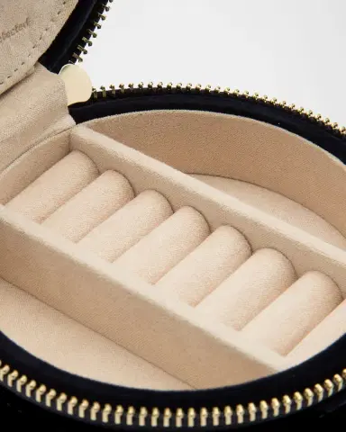 Wolf Zoe Round Travel Jewelry Case | Thumbnail 5 Wolf Zoe Round Travel Jewelry Case | Thumbnail 5