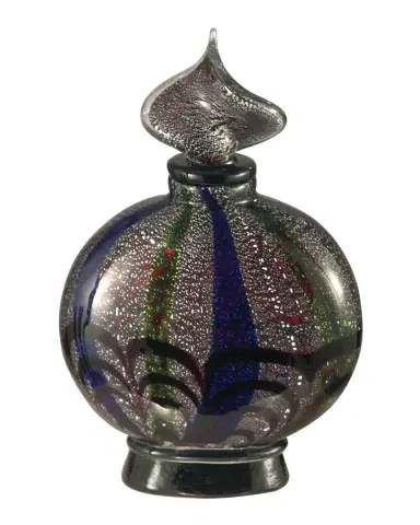 Dale Tiffany Black Widow Hand-Blown Art Glass Perfume Bottle | Thumbnail 2