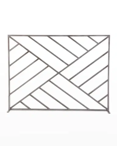 Old World Design Palmetto Fire Screen | Thumbnail 2